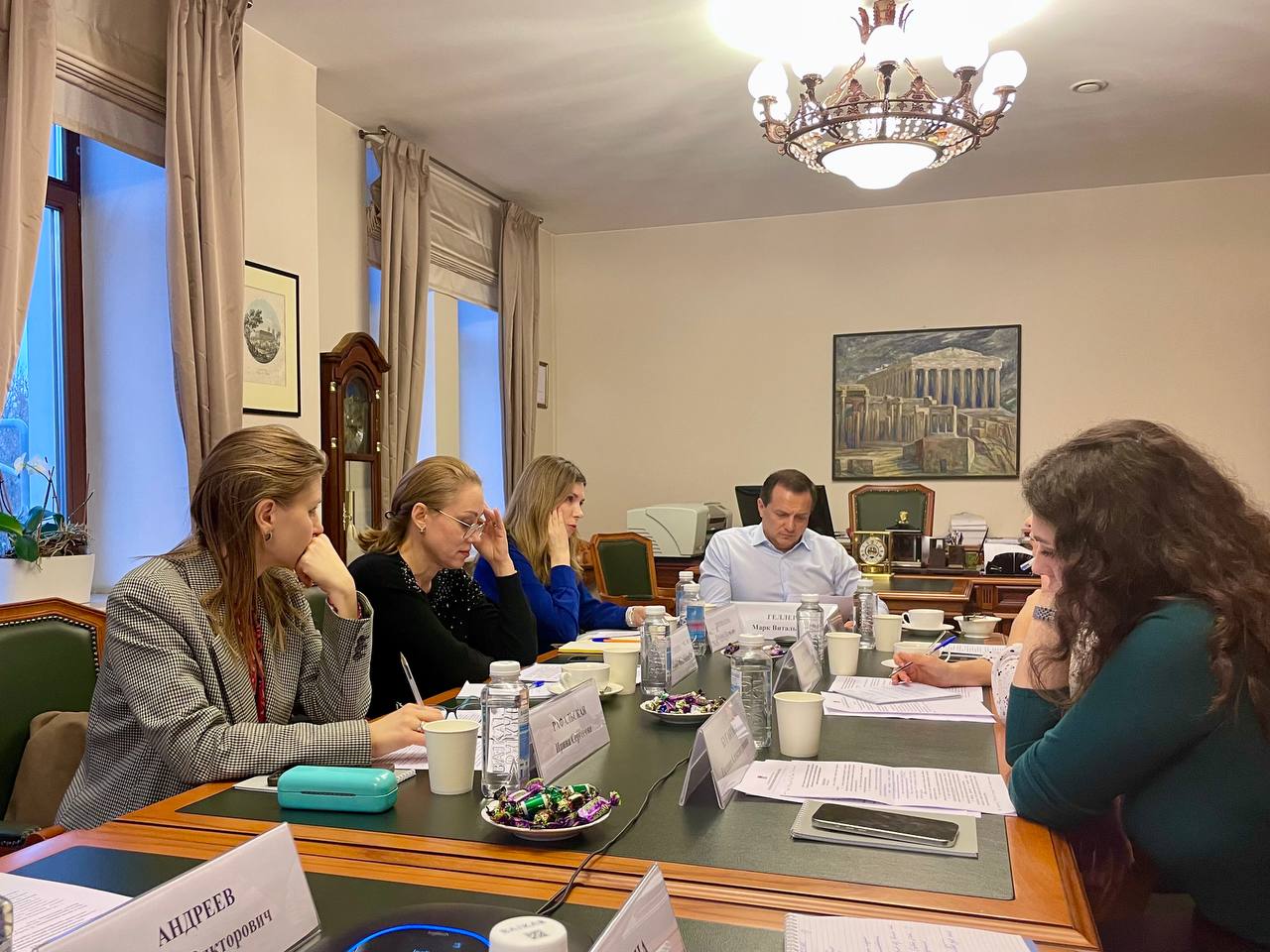 Рабочее совещание ресурсоснабжающих организаций в сферах теплоснабжения, водоснабжения и водоотведения по вопросу организации работы по разработке проекта концепции системной трансформации отрасли коммунального хозяйства